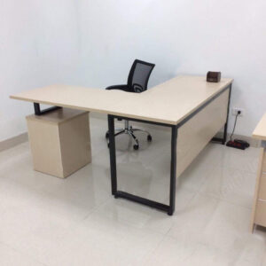 Bàn chân sắt giá rẻ chữ L có hộc - DL0094