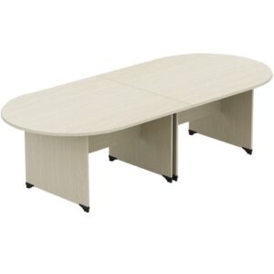 Bàn họp bầu dục 3m6 - DL1109