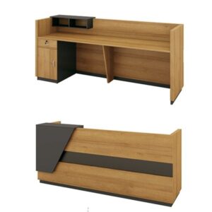 Bàn lễ tân 1m6 vân gỗ - DL3305