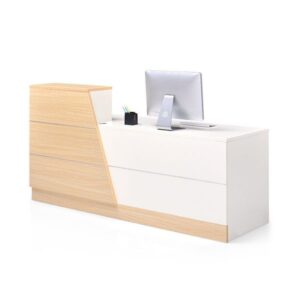 Bàn lễ tân hiện đại melamine 1m8 - DL3303