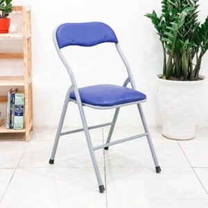 Ghế gấp lưng ngắn xanh chân sơn - VN0042
