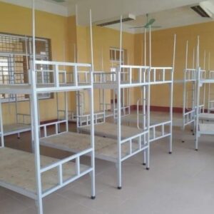 Giường sắt 2 tầng màu ghi - DL5637