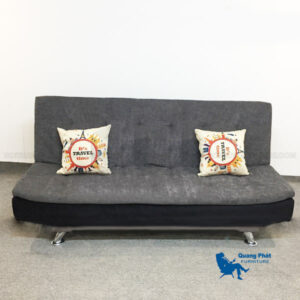 SOFA GIƯỜNG HAI LỚP GHI ĐEN - DL6735