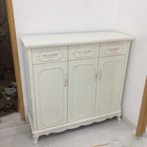 Tủ giày 3 cánh kiểu tân cổ điển giá rẻ - DL7358