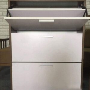 Tủ giày thông minh 3 ngăn trắng giá rẻ - DL7347