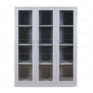 Tủ sắt 3 khoang cánh kính - DL2410