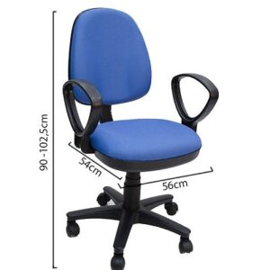 Ghế xoay SG550-X màu xanh