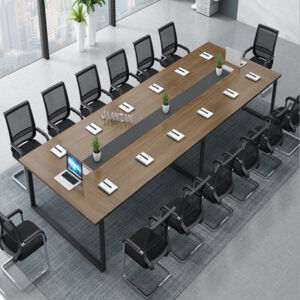 Bàn họp chân sắt BH04