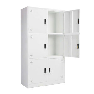 Tủ hồ sơ sắt 6 cánh trắng - DL2419