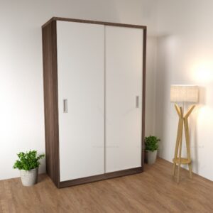 Tủ quần áo 2 lùa nâu - DL7788