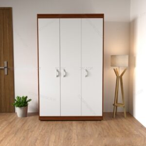 Tủ quần áo 3 cánh mở trắng - DL7781