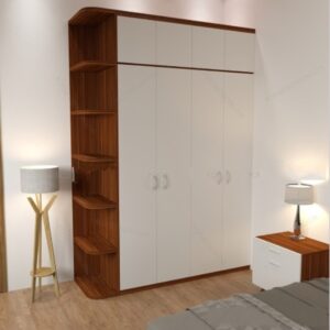 Tủ quần áo 4 cánh có kệ - DL7776