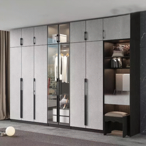 TỦ ÁO KẾT HỢP CÁNH KÍNH, BÀN TRANG ĐIỂM TA30