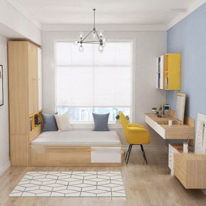 MẪU GIƯỜNG LIỀN TỦ GN39