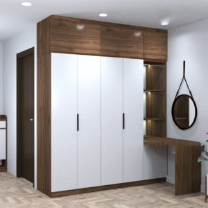 TỦ QUẦN ÁO KẾT HỢP BÀN TRANG ĐIỂM-TA62N